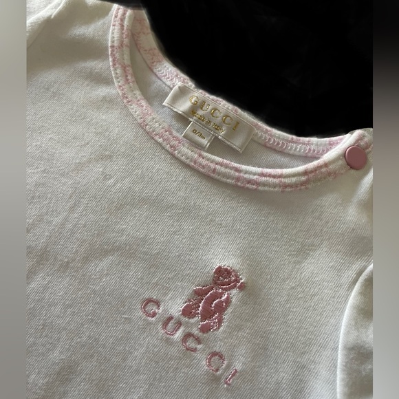Gucci One Pieces Gucci Baby Girl Onesie Poshmark